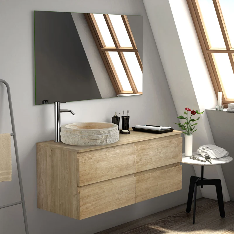 Bänkskiva Tenfors 120x45 cm Ek