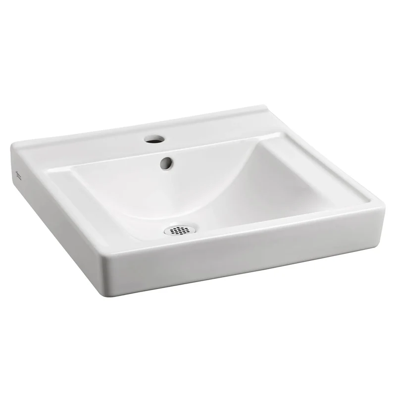 American Standard Decorum Wall-Hung Lavatory, 4" Centers, White, Lavatory - 9024001EC.020