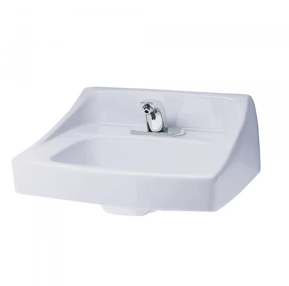 Toto Commercial Wall-Hung Lavatory 4" Faucet Centers - LT307R.4#01