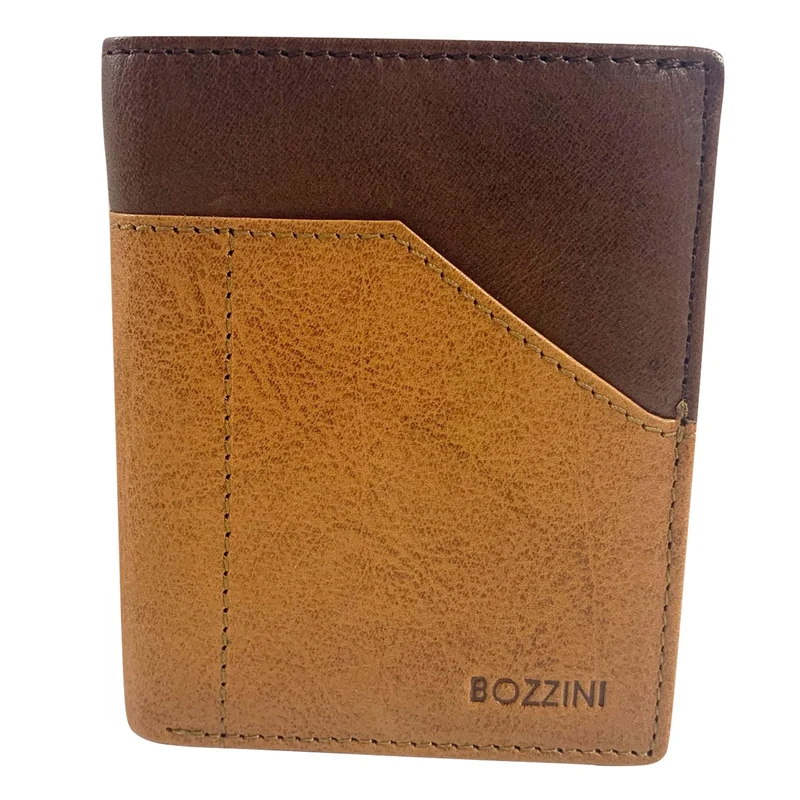 Bozzini Job Plånbok i Skinn Brun