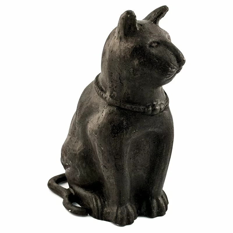 Dörrstopp katt gjutjärn