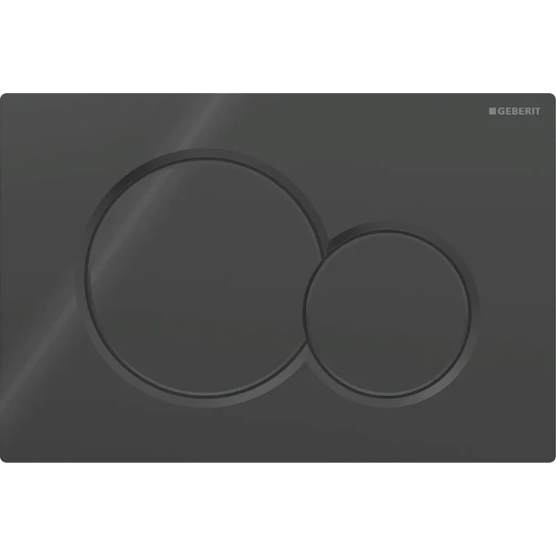 Spolknapp Geberit Sigma 01 Svart