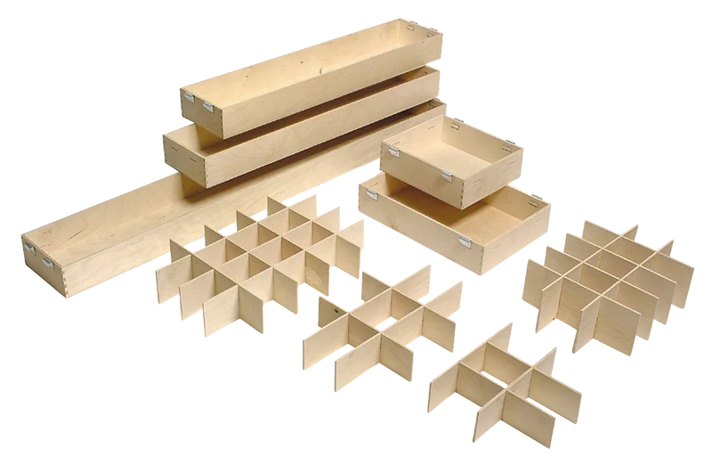 Insatslådor och fackindelning Nefab PlyPak