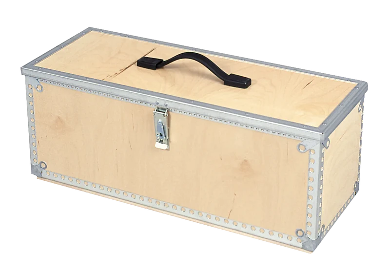Verktygslådor i 1/6 pallstorlek Nefab PlyPak