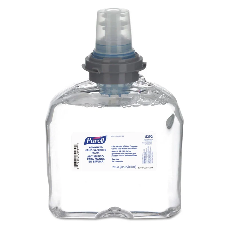 Purell Advanced Tfx Foam Instant Hand Sanitizer Refill, 1200 Ml, White - GOJ539202EA