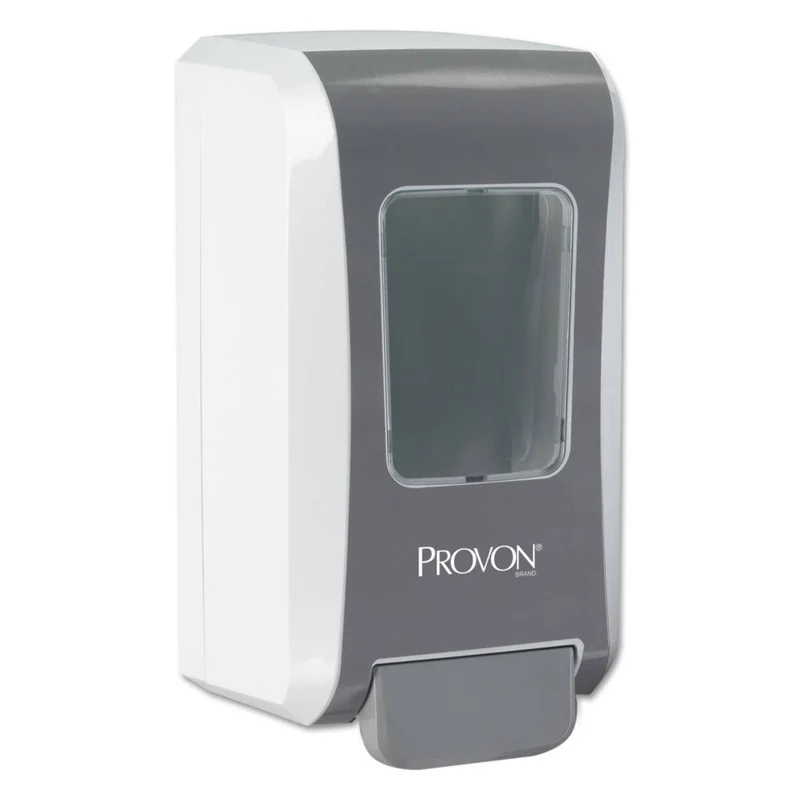 Provon FMX-20 Foam Soap Dispenser, 2000 Ml, 6.5" X 4.7" X 11.7", Gray/White - GOJ527706EA