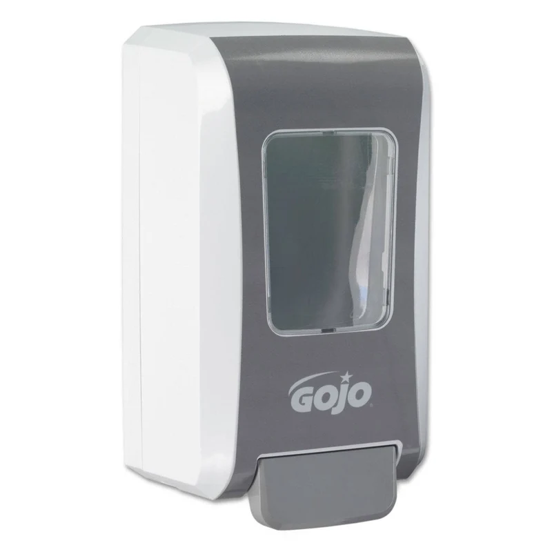 Gojo FMX-20 Liquid Soap Dispenser, 2000 Ml, 6.5" X 4.7" X 11.7", White/Gray - GOJ527006EA