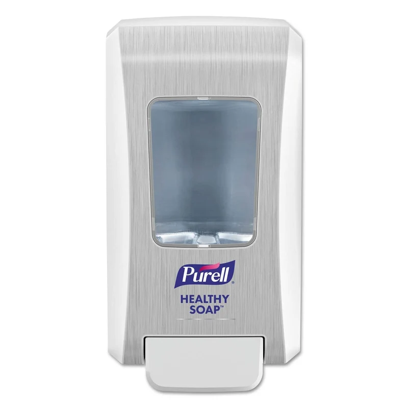 Purell FMX-20 Push-Style Foam Soap Dispenser, 2000 Ml, 4.68" X 6.6" X 11.66", White, 6/Carton - GOJ523006