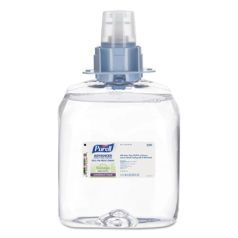 Purell Advanced Green Certified Instant Hand Sanitizer Foam, 1200 Ml Fmx Refill, 3/Ct - GOJ519103