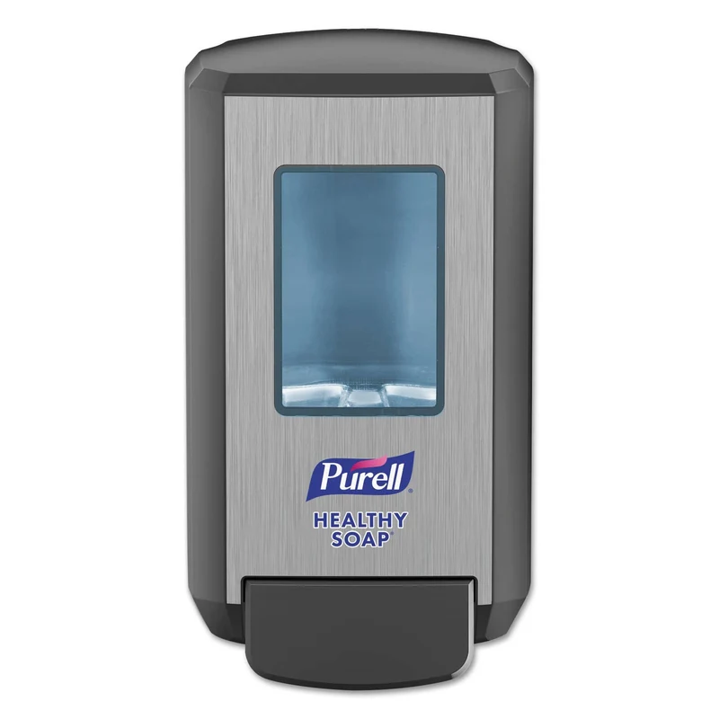 Purell CS4 Push-Style Foam Soap Dispenser, 1250 Ml, 4.88" X 8.8" X 11.38", Graphite - GOJ513401