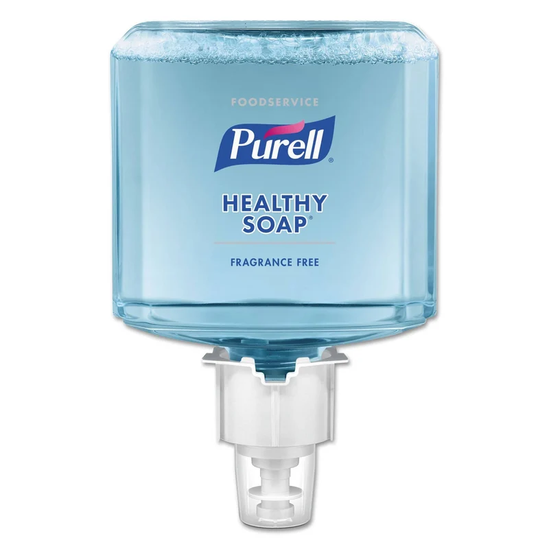 Purell Foodservice Healthy Soap Fragrance-Free Foam, 1200 Ml, For Es4 Dispensers, 2/Ct - GOJ507302