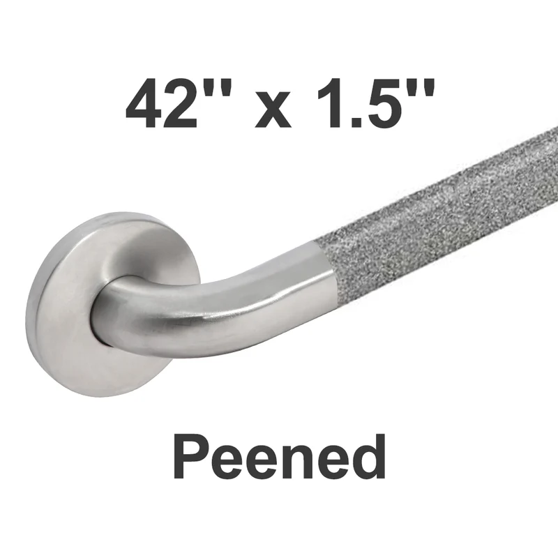 Bradley 8122-001420 (42 x 1.5) Commercial Grab Bar, 1-1/2" Diameter x 42" Length, Stainless Steel