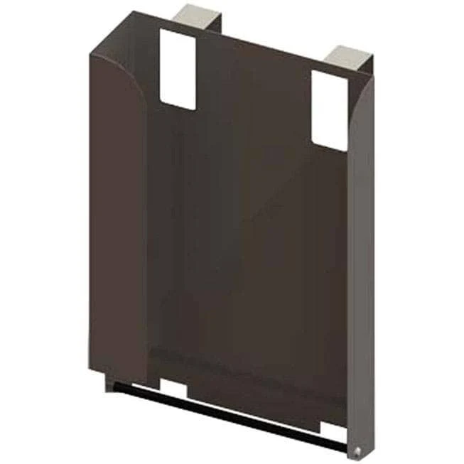 Bobrick 3803-130 Commercial Paper Towel Dispenser Accessory, Surface-Mounted for Bobrick Models B-39003, B-39003, or 396034, Stainless Steel