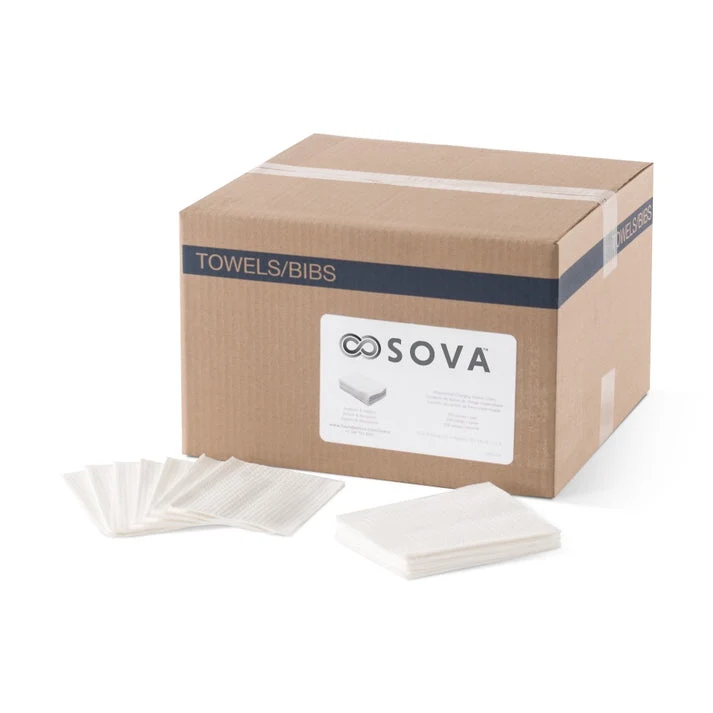 Sova (Foundations) Non-Waterproof Disposable Changing Table Liners (500/Case) | 05XX0207
