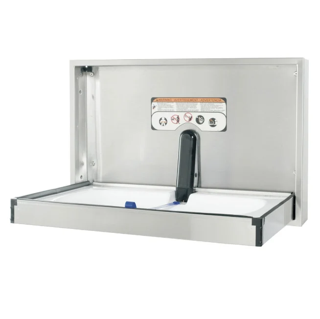Foundations (The Sova Company) Surface Mount Full Stainless Steel Changing Station - Horizontal Mount, Stainless Steel - 100SS-SM, Updated Part Number: 35HS0006