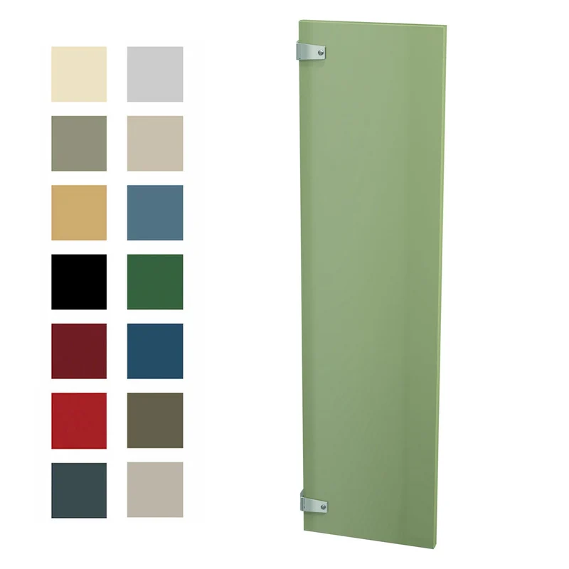 Bradley (Metal) Urinal Privacy Screen (12"W x 42"H) Quick Ship, Greenguard - T472-12C