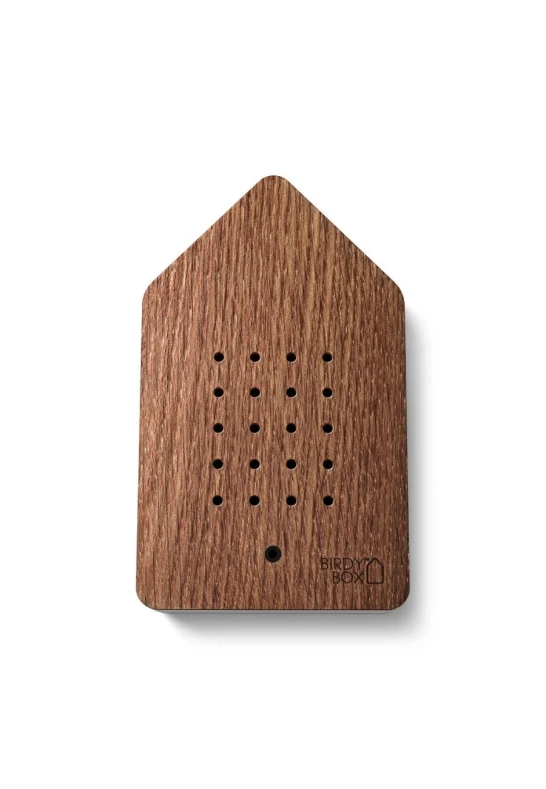 Birdybox Speldosa Fågelkvitter Mörk Ek