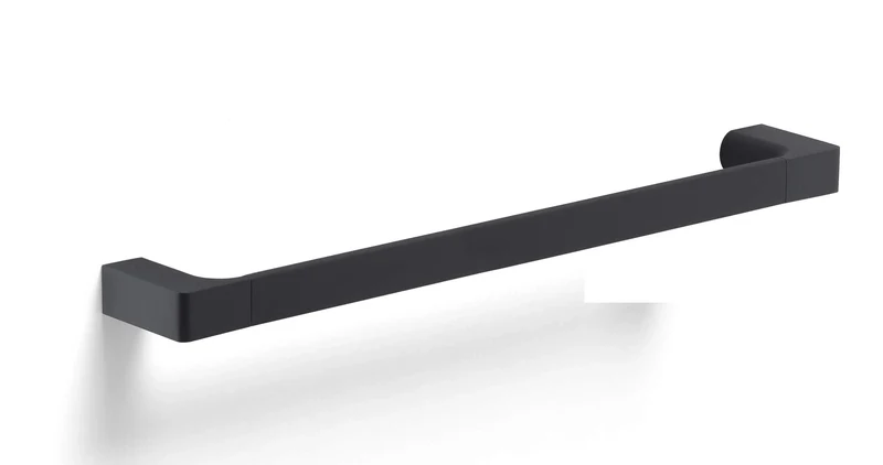 Piren håndklædestang 45 cm - Sort