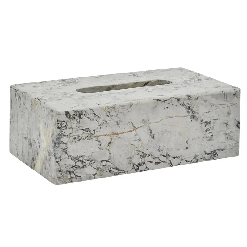 Nero Kleenex holder - Hvid