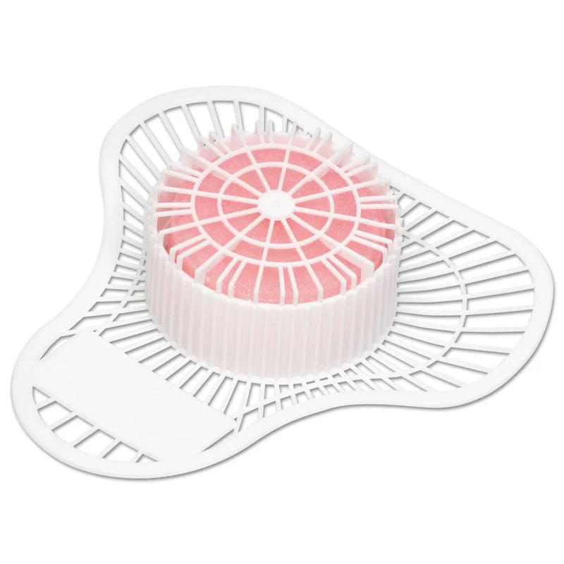 Big D Industries Para Urinal Screen, Lasts 30 Days, White, Cherry Fragrance, 12/Box - BGD930