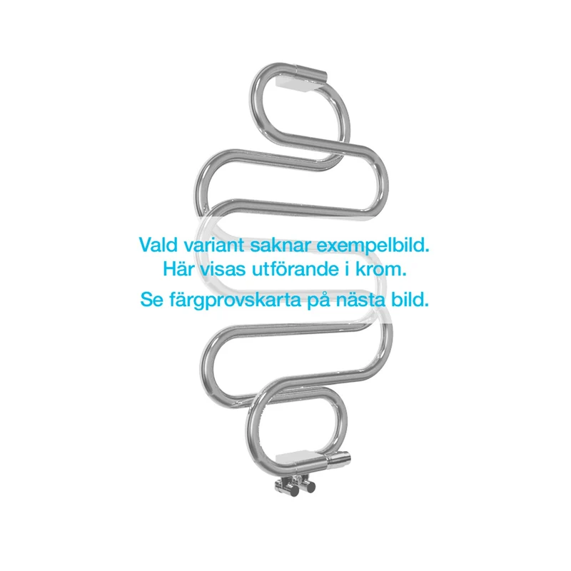 Handdukstork Duschbyggarna Snake Vattenuppvärmd