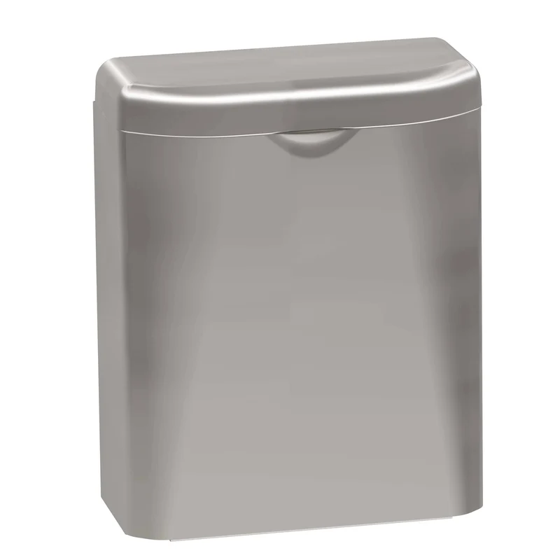 Bradley 4A10-11 Commercial Restroom Sanitary Napkin Disposal, Surface-Mounted, Stainless Steel