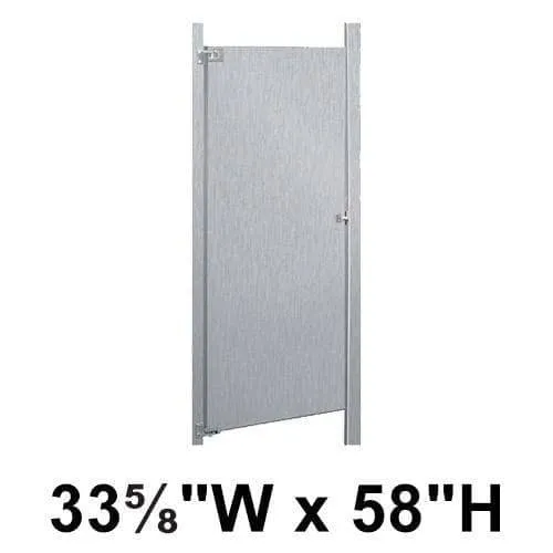 Bradley (Stainless Steel) Partition Door (33-5/8"W x 58"H) S490-34C, Toilet Partition Door