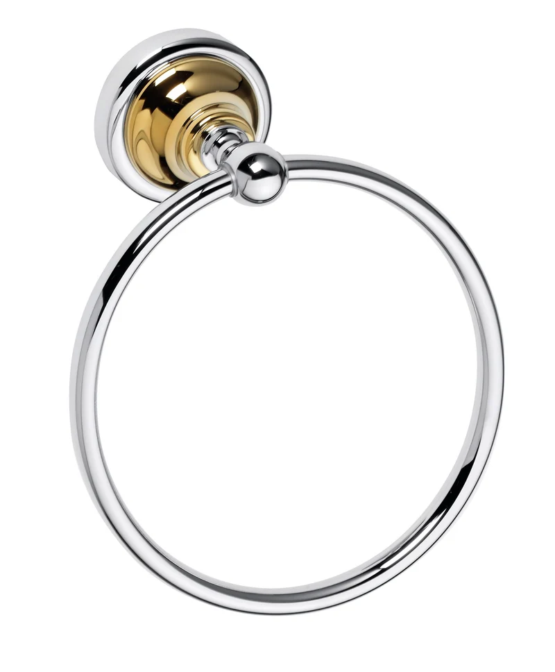 Handduksring Duschbyggarna CLASSIC KROM/GULD
