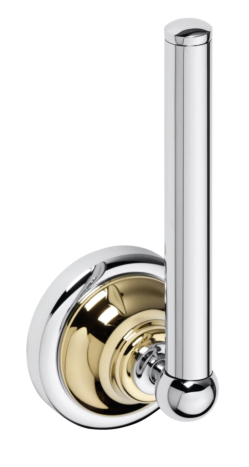 Reservpappershållare Duschbyggarna CLASSIC KROM/GULD