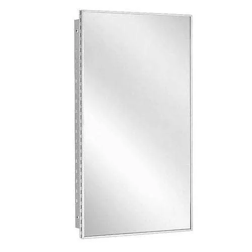 Bradley 175-000000 Commercial Medicine Cabinet, 17" W x 30.5" H, Recessed-Mounted, Stainless Steel w/ Satin Finish