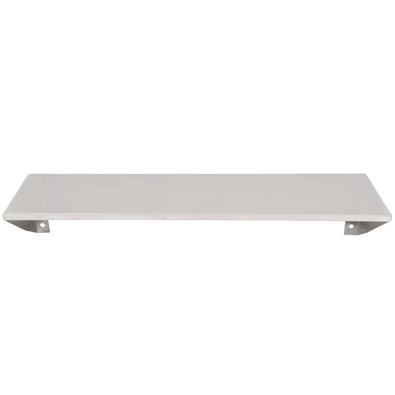 Bradley BX 755-018000 Commercial Restroom Shelf, 5" D x 18" L, Surface-Mounted, Stainless Steel