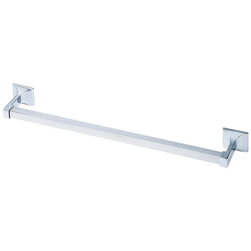 Bradley 927-24 Towel Bar, 3/4"Diameter x 24" Length, Stainless Steel w/ Zinc Coating