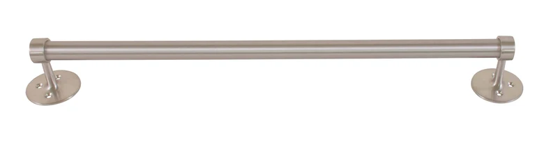 Bradley 908-18 Towel Bar, 1"Diameter x 18" Length, Stainless Steel