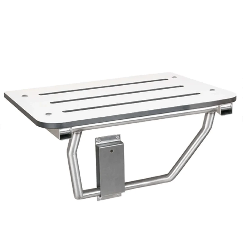 Bradley 9562-00 Shower Seat, 400 lb Load Capacity, Stainless Steel