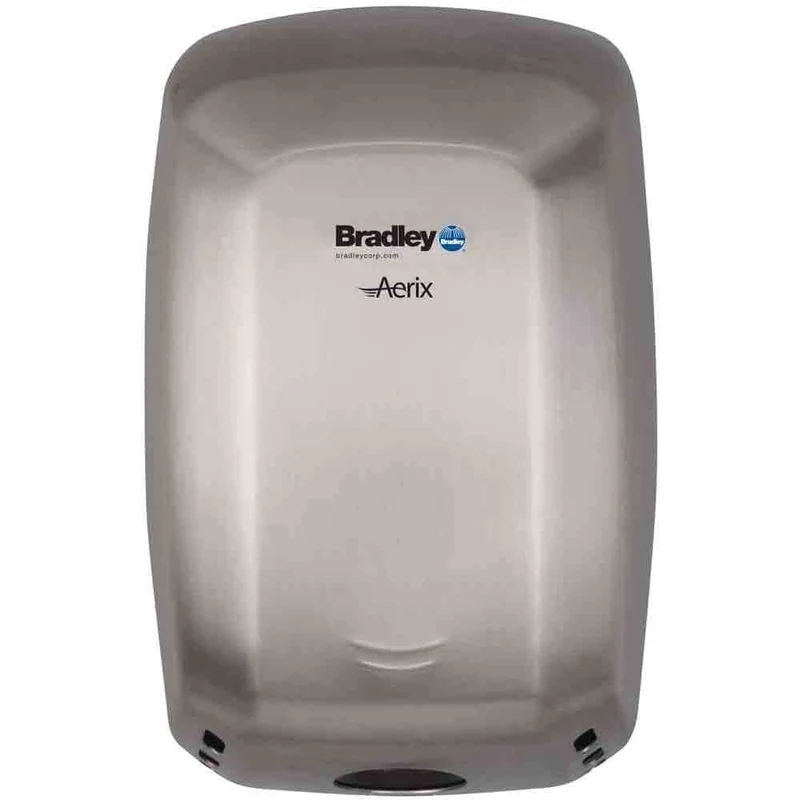 Bradley 2901-2874 Automatic Hand Dryer, 110-120/208/220-240 Volt, Surface-Mounted, Stainless Steel