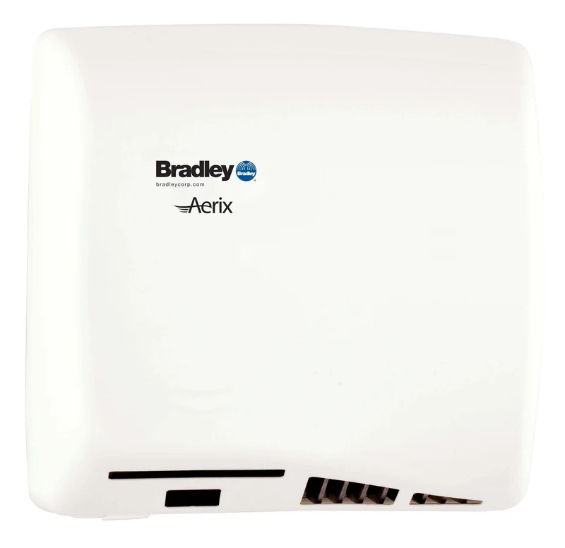 Bradley 2902-2873 Automatic High Efficiency Hand Dryer, 110-120/208/220-240 Volt, Surface-Mounted, Steel