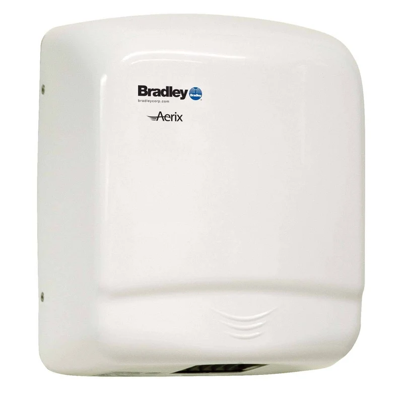 Bradley 2905-287300 Automatic Hands-In Hand Dryer, 110-120 Volt, Surface-Mounted, Steel