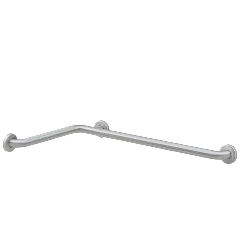 Bradley 8120-0593654 (54 x 36 x 1.5) Commercial Grab Bar, 1-1/2" Diameter x 54" Length, Stainless Steel