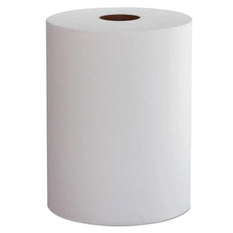 Morcon Hardwound Roll Towels, 1-Ply, 10" X 800 Ft, White, 6 Rolls/Carton - MORW106