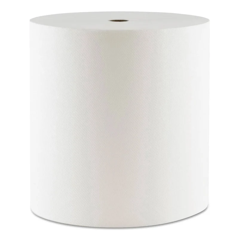 Morcon Hardwound Roll Towels, 1-Ply, 7.5" X 550 Ft, White, 6 Rolls/Carton - MORVT777