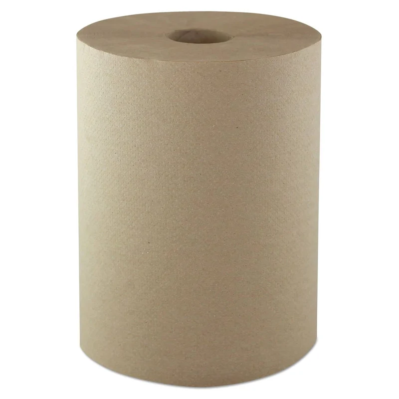 Morcon Hardwound Roll Towels, 1-Ply, 10" X 800 Ft, Kraft, 6 Rolls/Carton - MORR106