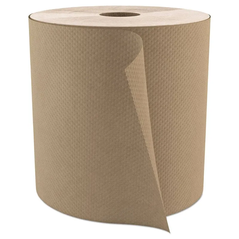 Cascades Select Roll Paper Towels, 1-Ply, 7.9" X 800 Ft, Natural, 6/Carton - CSDH085