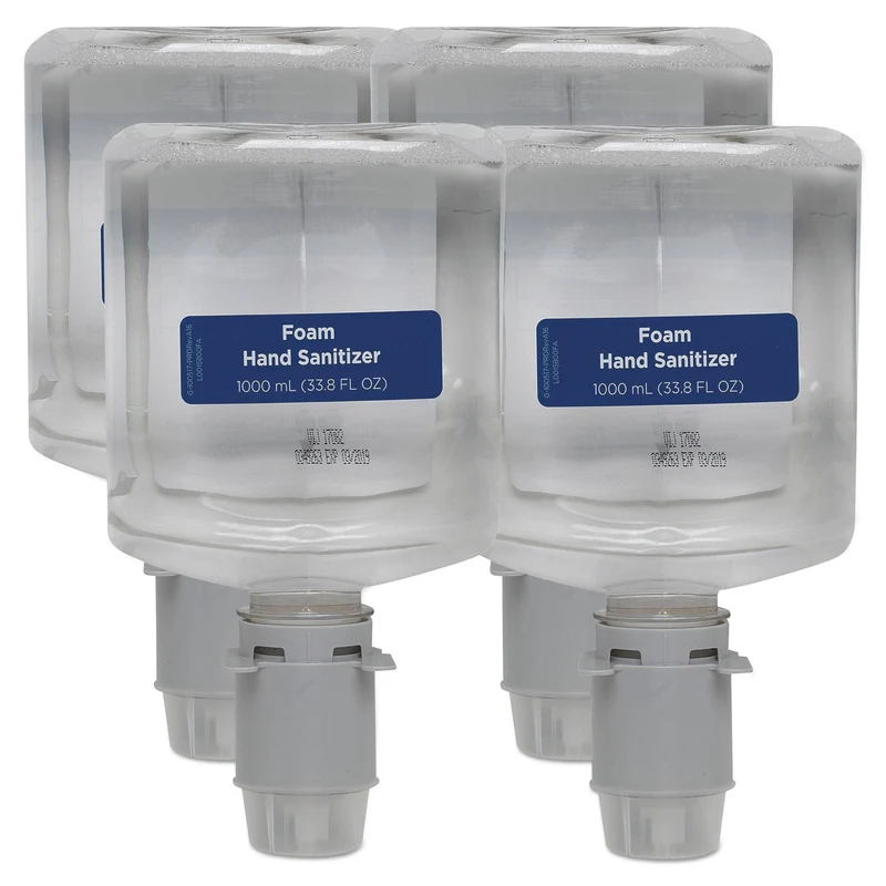 Georgia Pacific Pacific Blue Ultra Soap/Sanitizer Dispenser Refill, Unscented, 1000Ml, 4/Ct - GPC43335