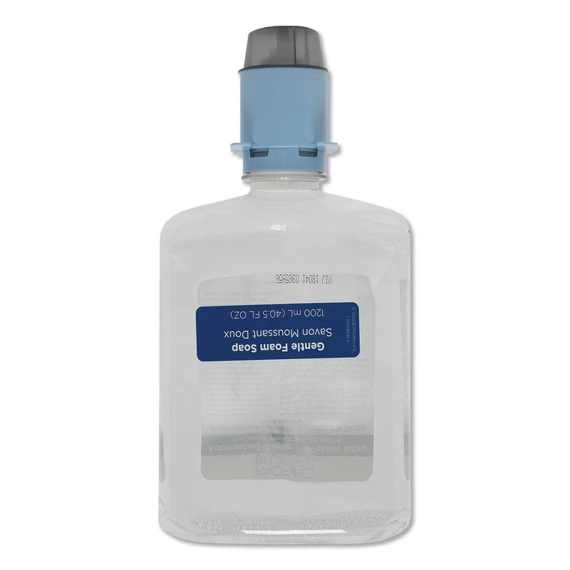 Georgia Pacific Pacific Blue Ultra Automated Gentle Foam Soap Refill, 1200Ml, Fragrance-Free, 3/Carton - GPC43716