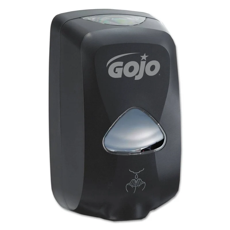 Gojo TFX Touch-Free Automatic Foam Soap Dispenser, 1200 Ml, 4.1" X 6" X 10.6", Black - GOJ273012