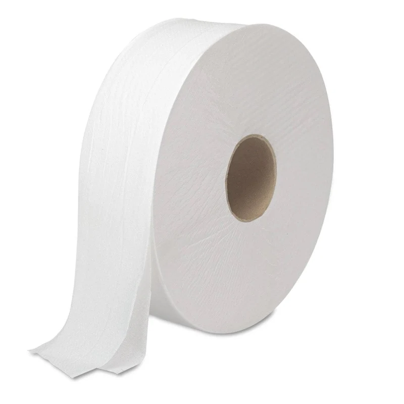 Boardwalk Jrt Bath Tissue, Jumbo, Septic Safe, 2-Ply, White, 3.5" X 2000 Ft, 6 Rolls/Carton - BWK6102