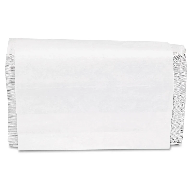 GEN Folded Paper Towels, Multifold, 9 X 9 9/20, White, 250 Towels/Pack, 16 Packs/Ct - GEN1509