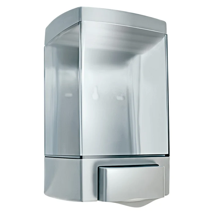 ASI 0340 Commercial Liquid Soap Dispenser, Surface-Mounted, Manual-Push, ABS Plastic - 46 Oz