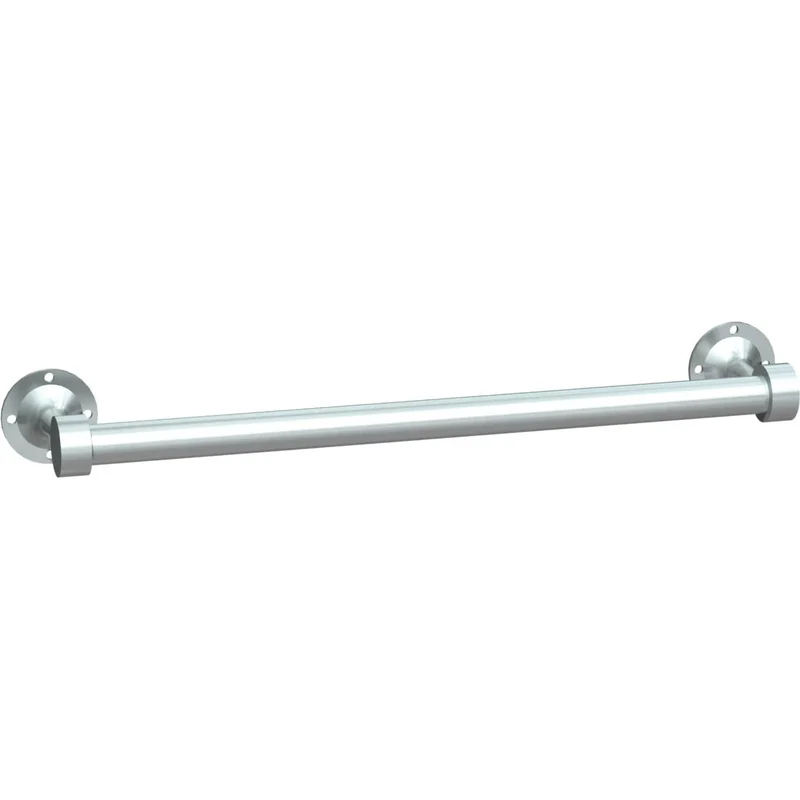 ASI 0755-SS18, Heavy-Duty Towel Bar 18"Length, Surface-Mounted, Stainless Steel