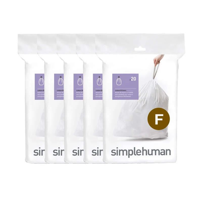 Simplehuman Poser Kode F - 100 stk.